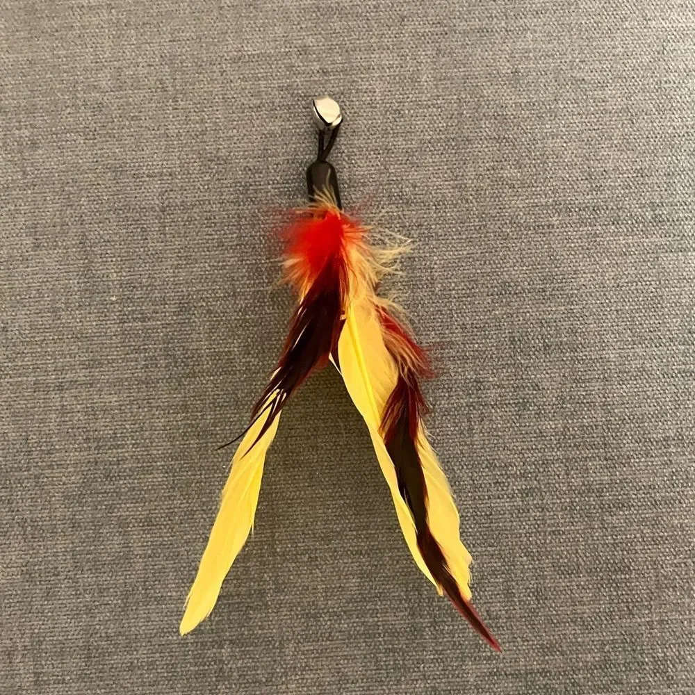 Yellow Cat Teaser Wand Replacement Part